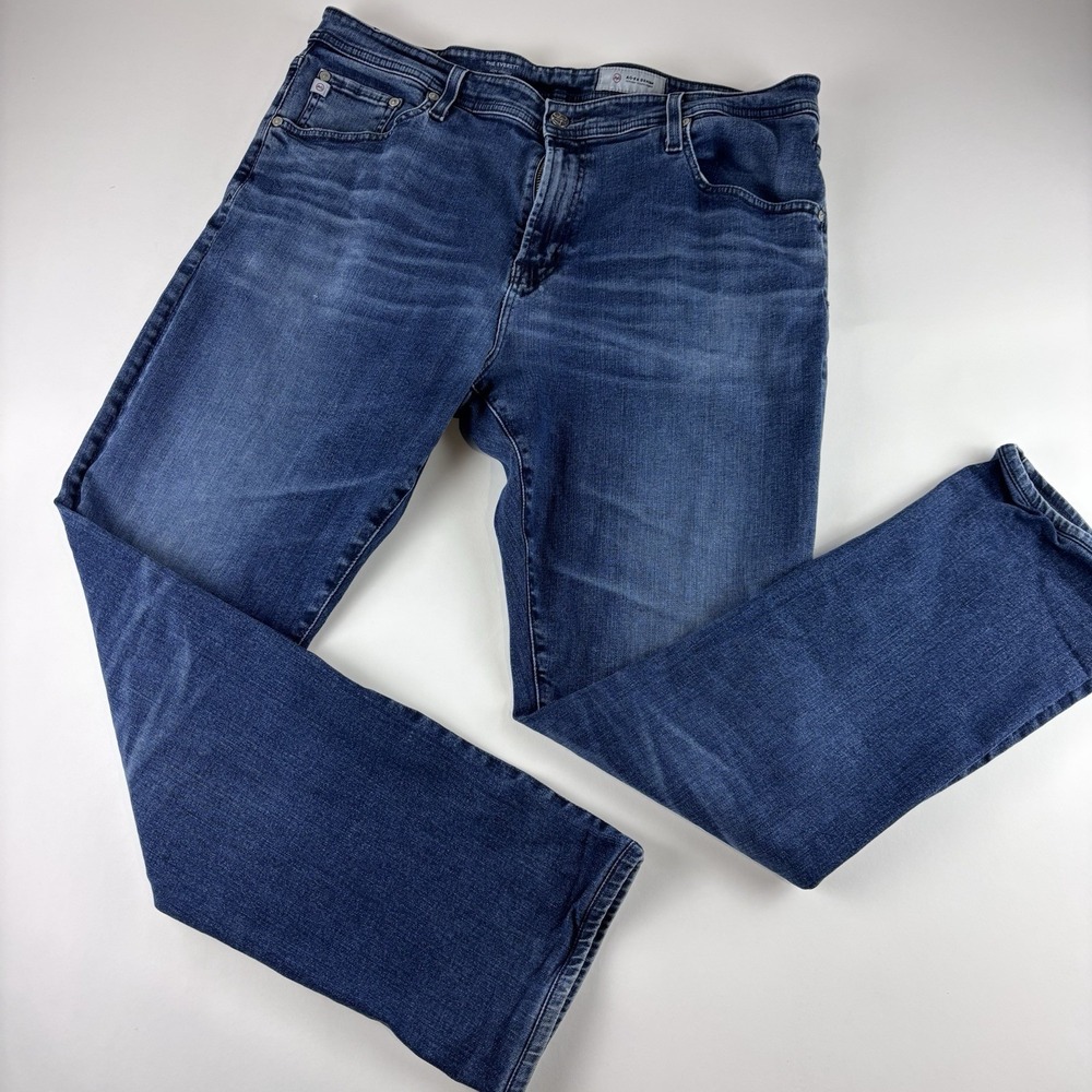 AG Adriano Goldschmied  38R The Everett Jeans Mens 38x30 Slim Straight Denim